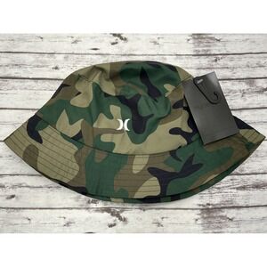 Hurley Camo Bucket Hat Adult Unisex One Size Camouflage NEW
